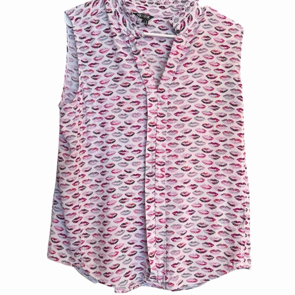 Nic + Zoe Sealed with a Kiss Sleeveless Top